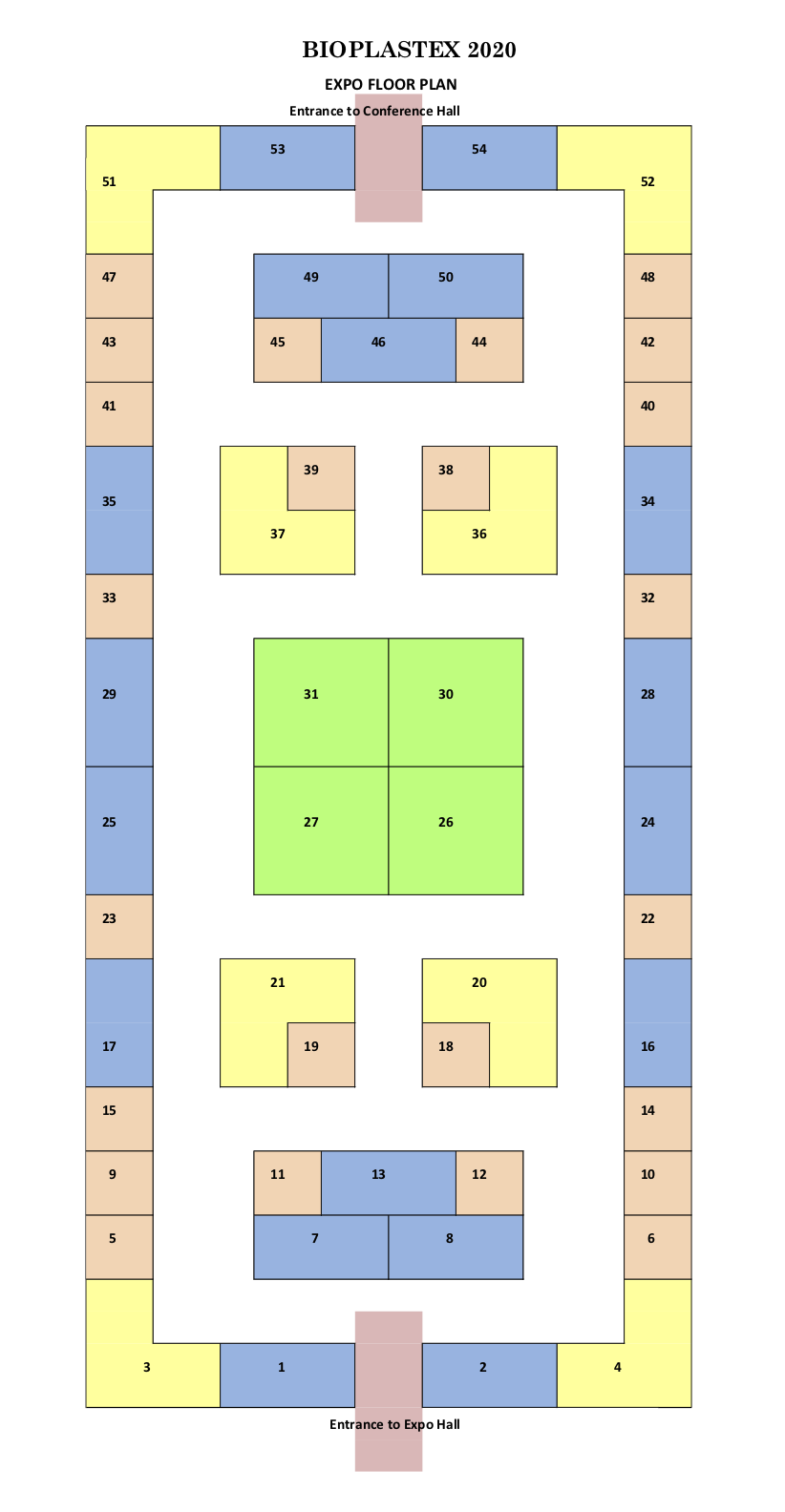 Expo Floor Plan 2021 – BIOPLASTEX.COM